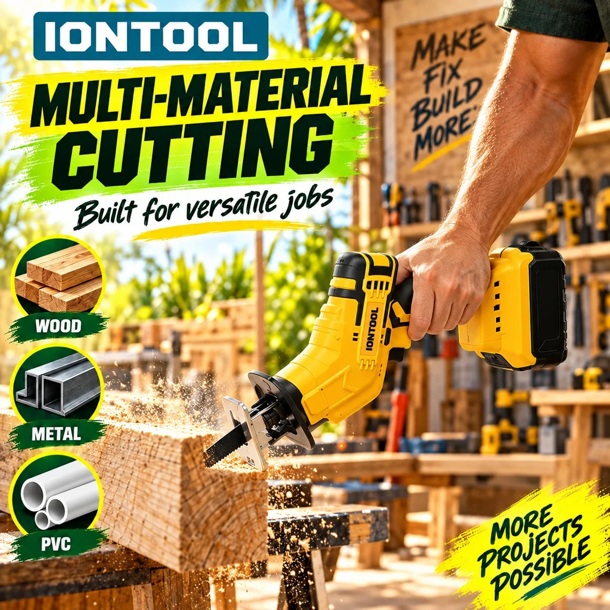 IONTOOL Sarı Renkli, Taşınabil - Cutting Board Foam incelemesi ve fiyatı
