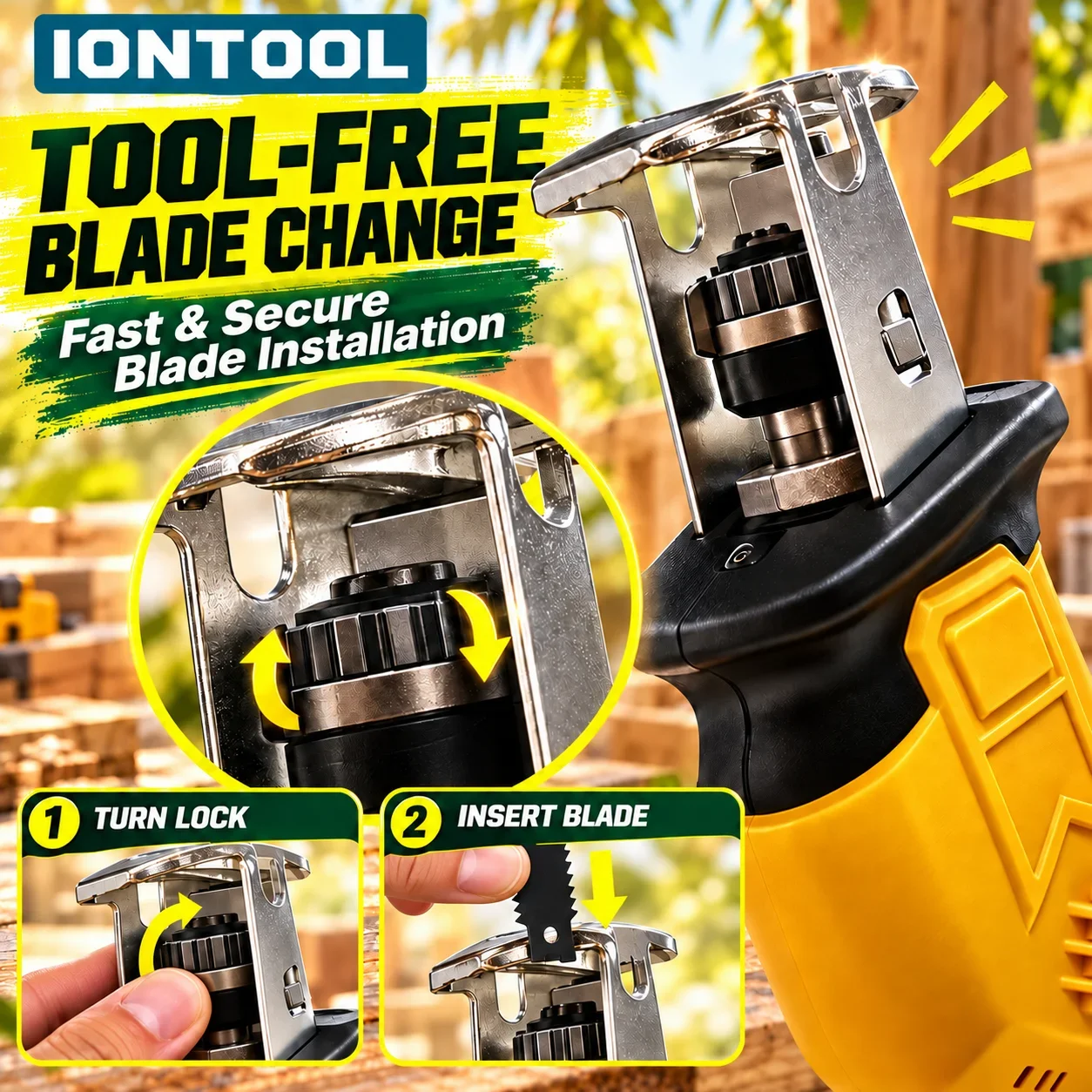 IONTOOL Sarı Renkli, Taşınabil - Cutting Board Foam incelemesi ve fiyatı